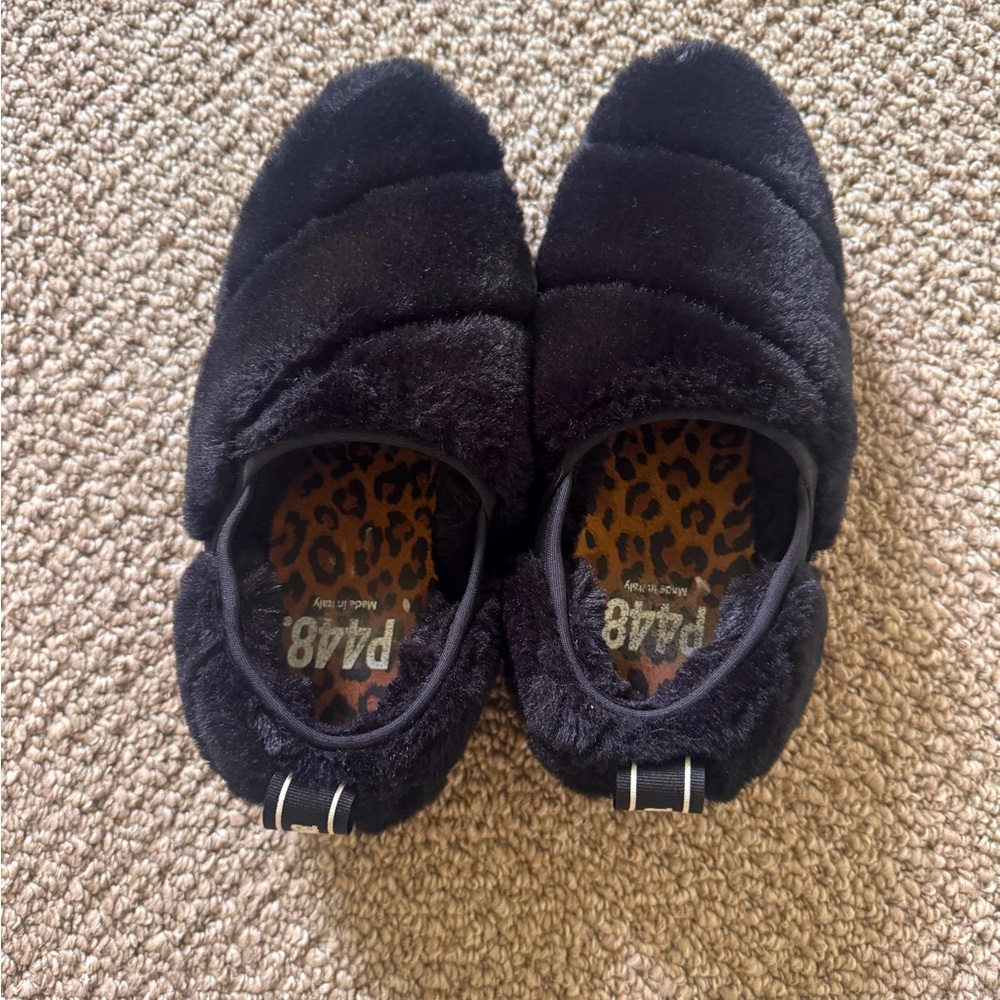 P448 Faux Fur Shoes